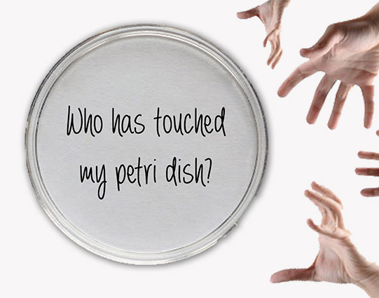 Who Has Touched My Petri Dish?